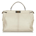 Fendi Peekaboo Leather Satchel (SHG-26729)