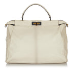 Fendi Peekaboo Leather Satchel (SHG-26729)