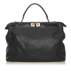 Fendi Peekaboo Leather Satchel (SHG-27736)