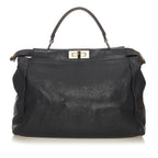 Fendi Peekaboo Leather Satchel (SHG-27736)