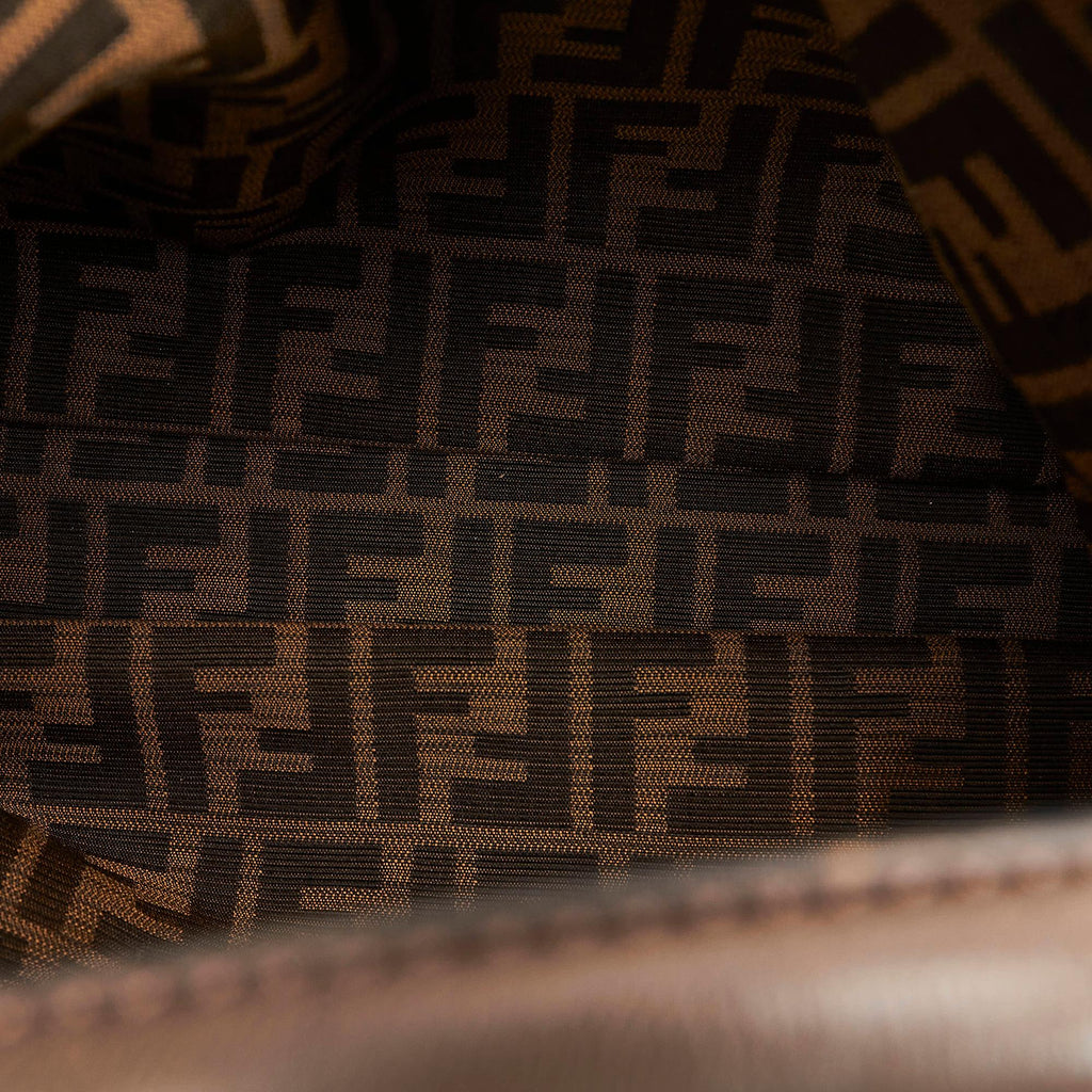 Fendi Peekaboo Leather Satchel (SHG-30047)