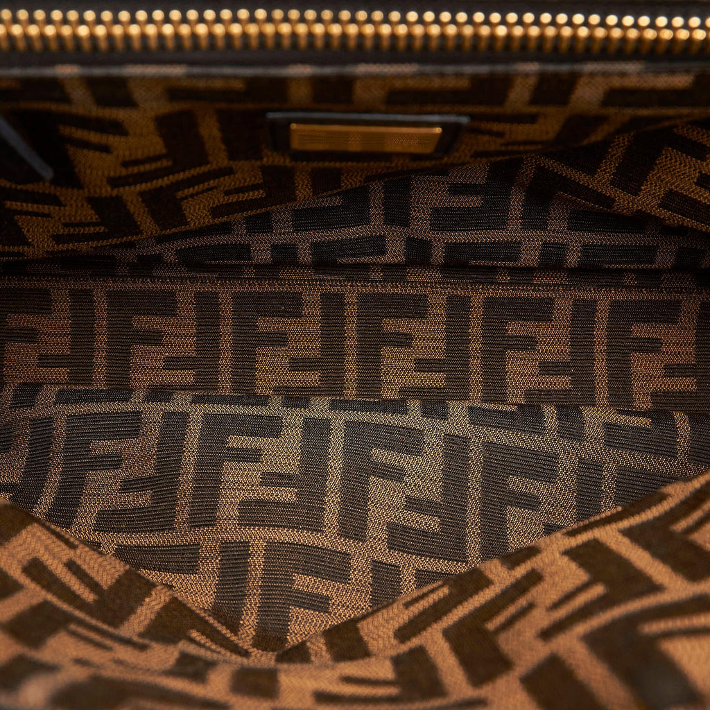 Fendi Peekaboo Leather Satchel (SHG-30047)