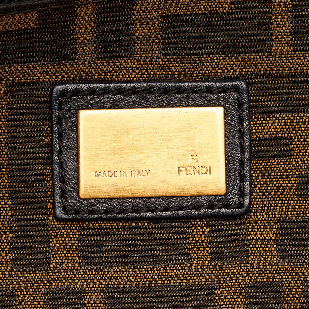 Fendi Peekaboo Leather Satchel (SHG-30047)