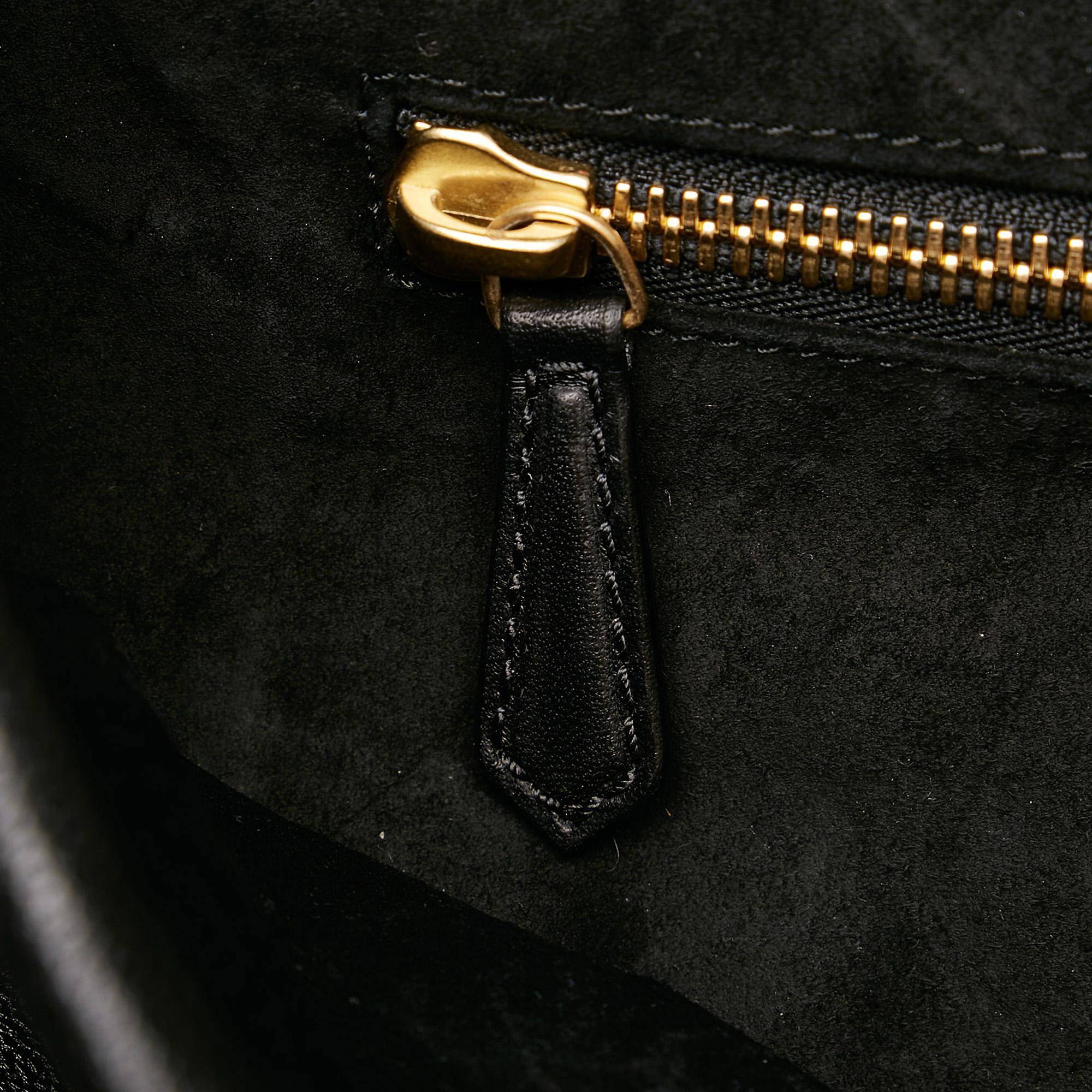 Fendi Peekaboo Leather Satchel (SHG-31245)