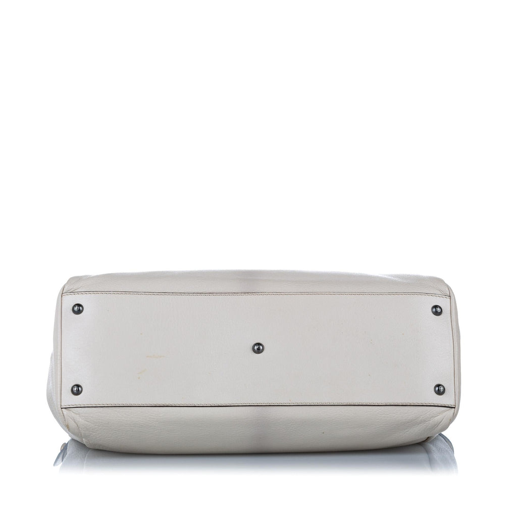 Fendi Peekaboo Leather Satchel (SHG-32335)