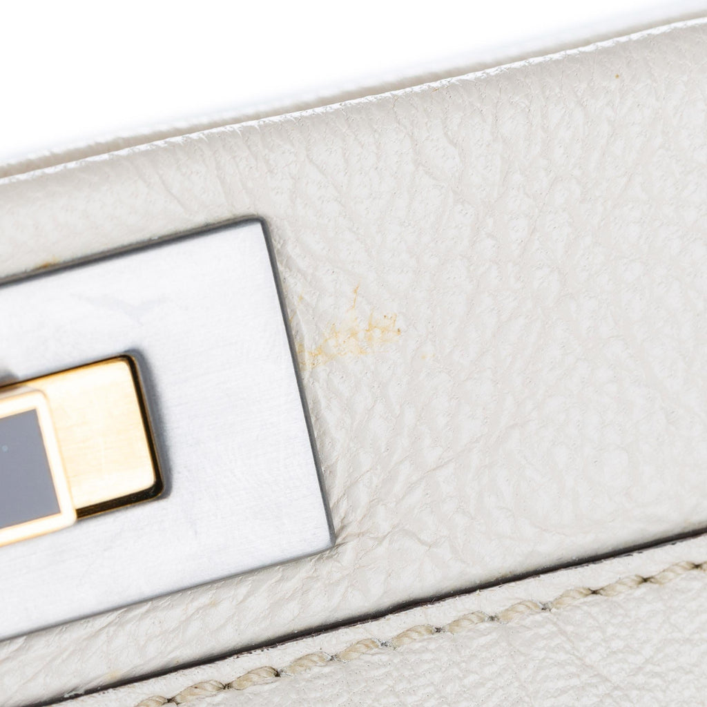 Fendi Peekaboo Leather Satchel (SHG-32335)