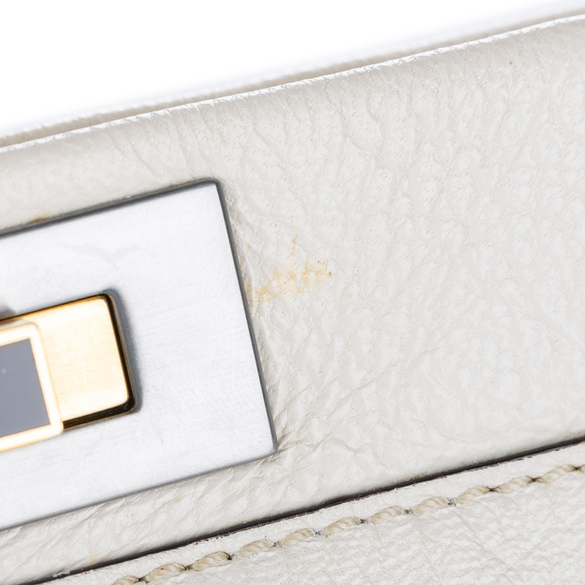 Fendi Peekaboo Leather Satchel (SHG-32335)