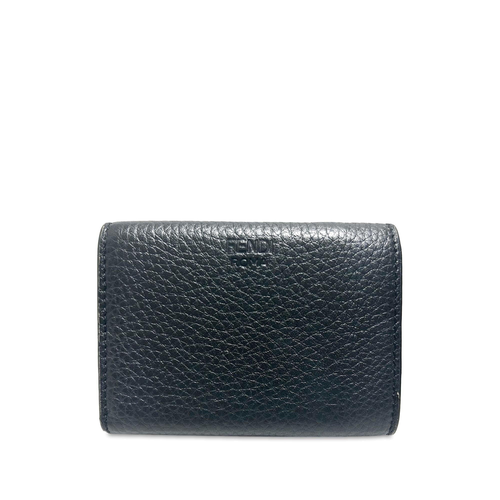 Fendi Peekaboo Leather Small Wallet (SHG-f4pBGl)