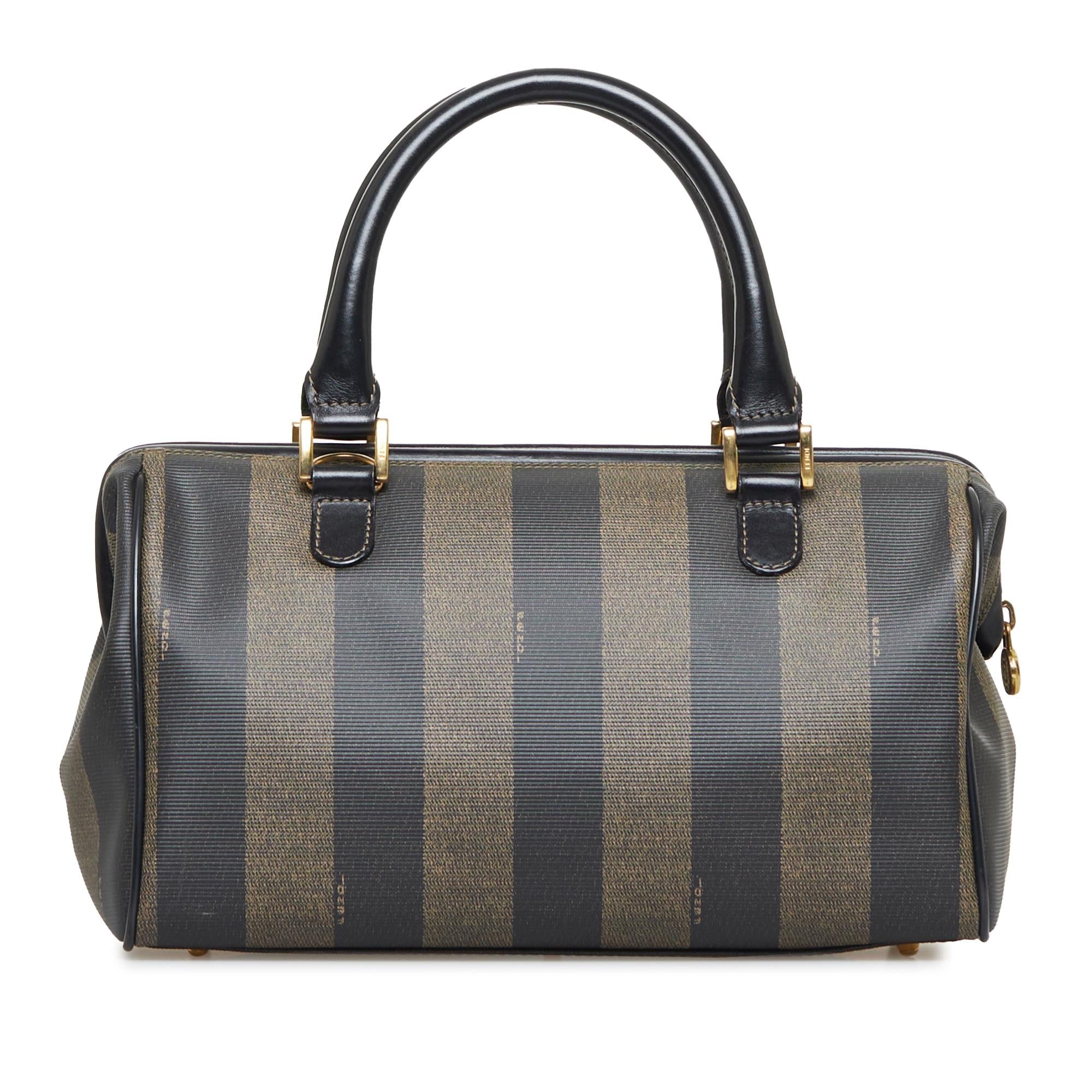 Fendi Pequin Boston Bag (SHG-JOhchg)