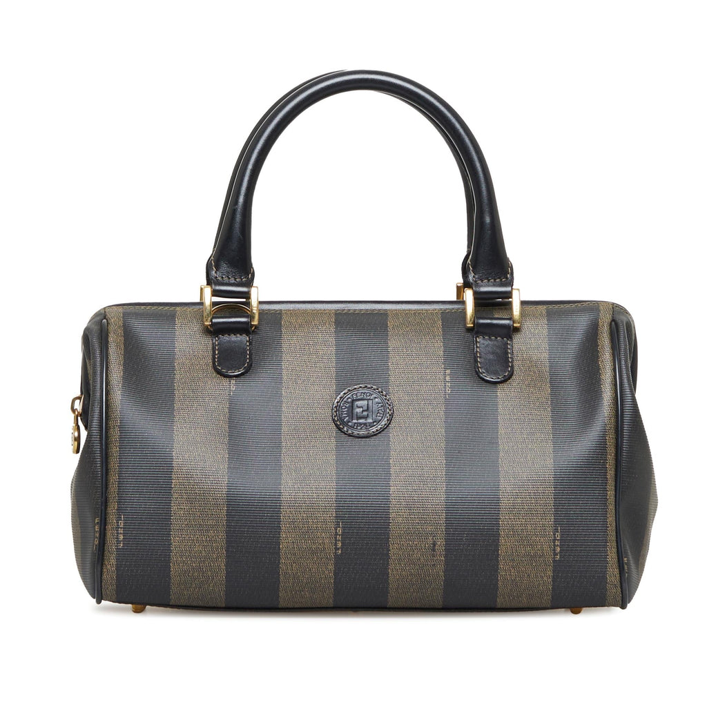 Fendi Pequin Boston Bag (SHG-JOhchg)