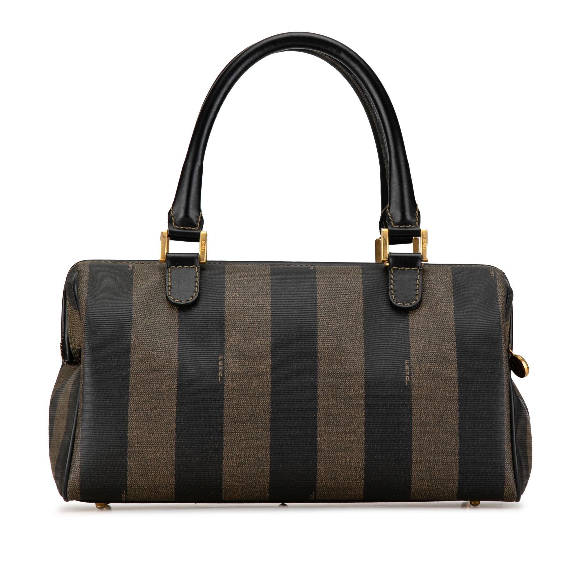 Fendi Pequin Boston Bag (SHG-S80CcJ)
