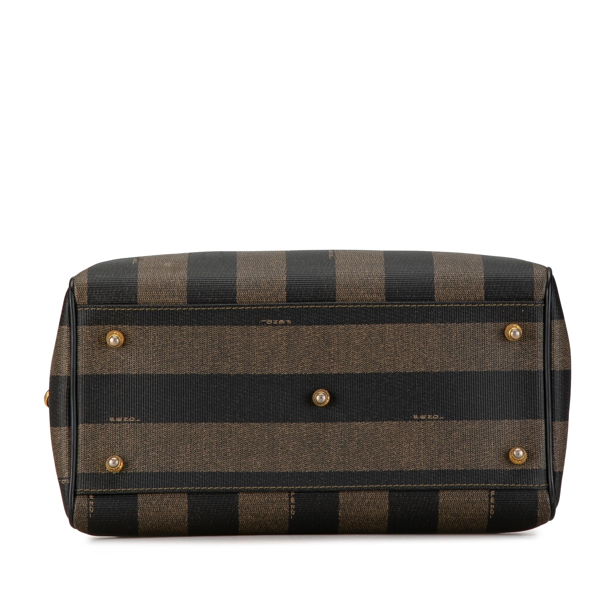 Fendi Pequin Boston Bag (SHG-S80CcJ)
