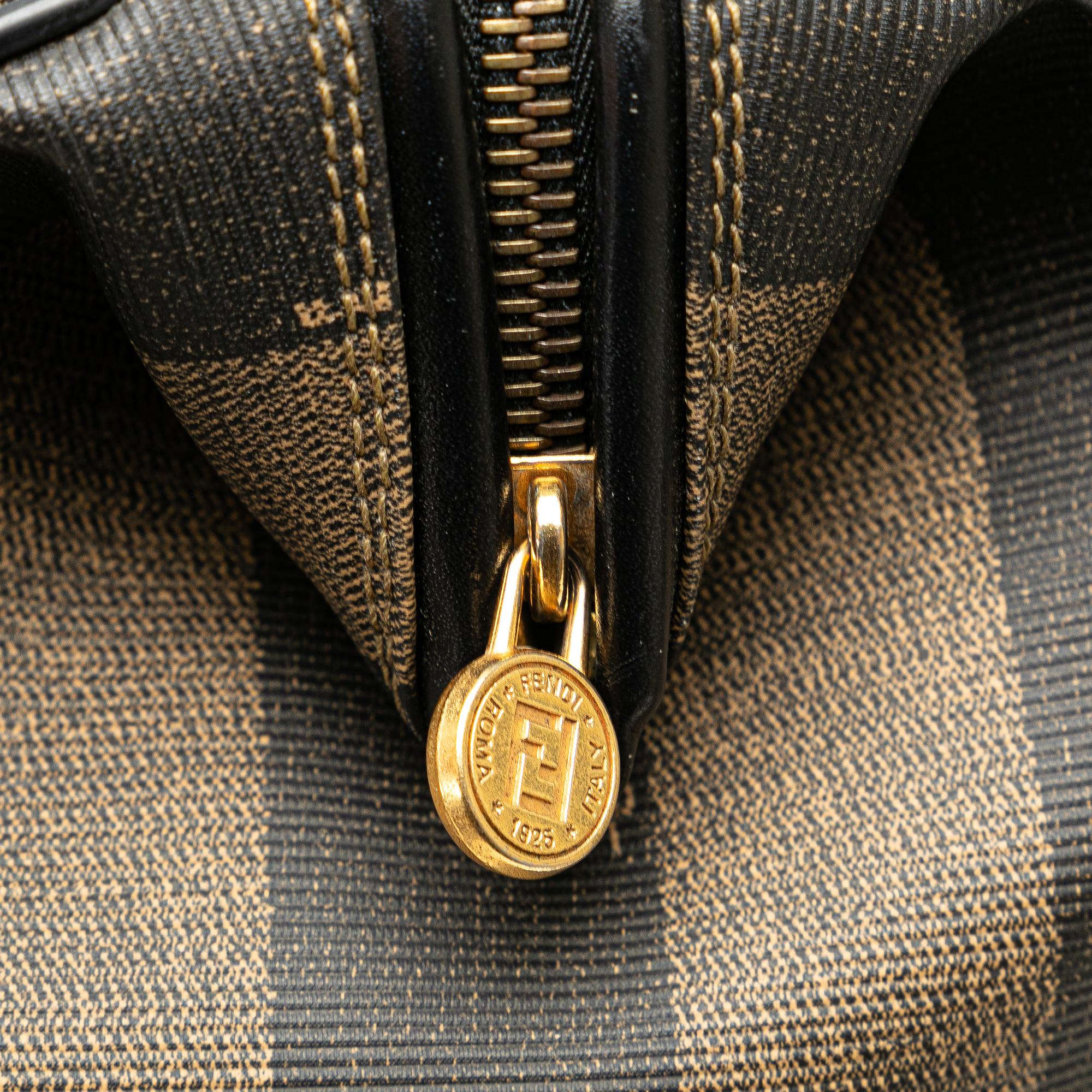 Fendi Pequin Boston Bag (SHG-S80CcJ)