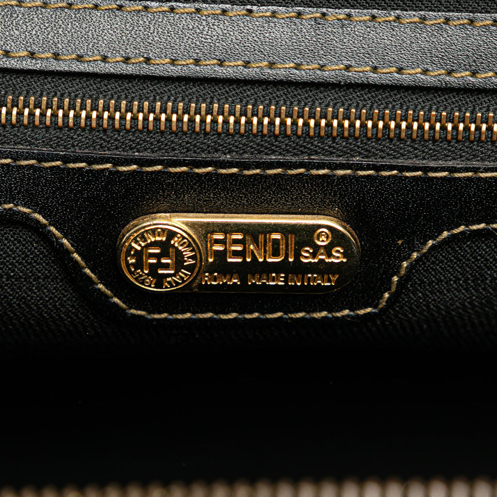 Fendi Pequin Boston Bag (SHG-S80CcJ)