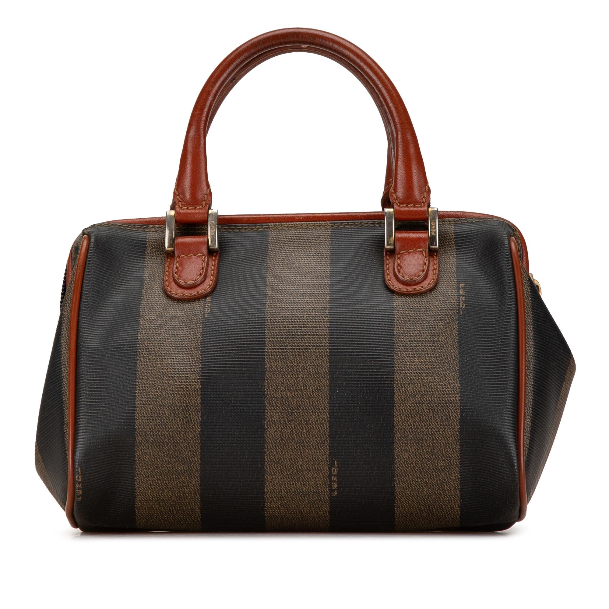 Fendi Pequin Boston Bag (SHG-7nSpWK)