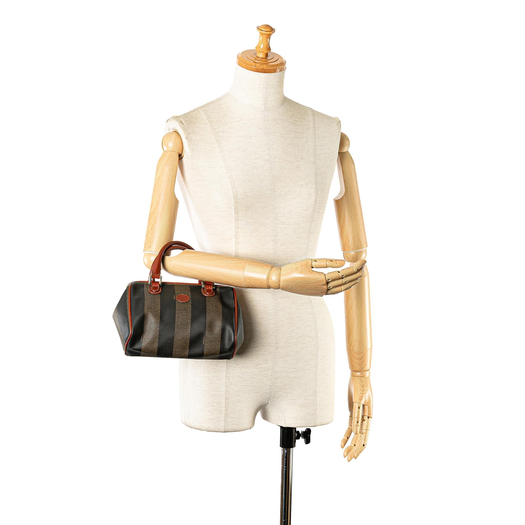 Fendi Pequin Boston Bag (SHG-7nSpWK)