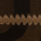 Fendi Pequin Canvas and Raffia Baguette (SHG-LMio6U)