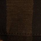 Fendi Pequin Canvas and Raffia Baguette (SHG-LMio6U)