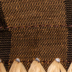Fendi Pequin Canvas and Raffia Mamma Baguette (SHG-sSRqPf)