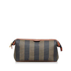Fendi Pequin Clutch Bag (SHG-Xb9CL2)