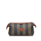 Fendi Pequin Clutch Bag (SHG-Xb9CL2)