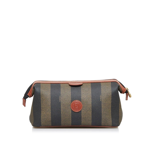Fendi Pequin Clutch Bag (SHG-Xb9CL2)