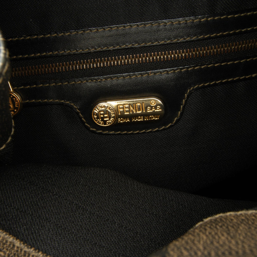 Fendi Pequin Drawstring Backpack (SHG-9jAAoT)