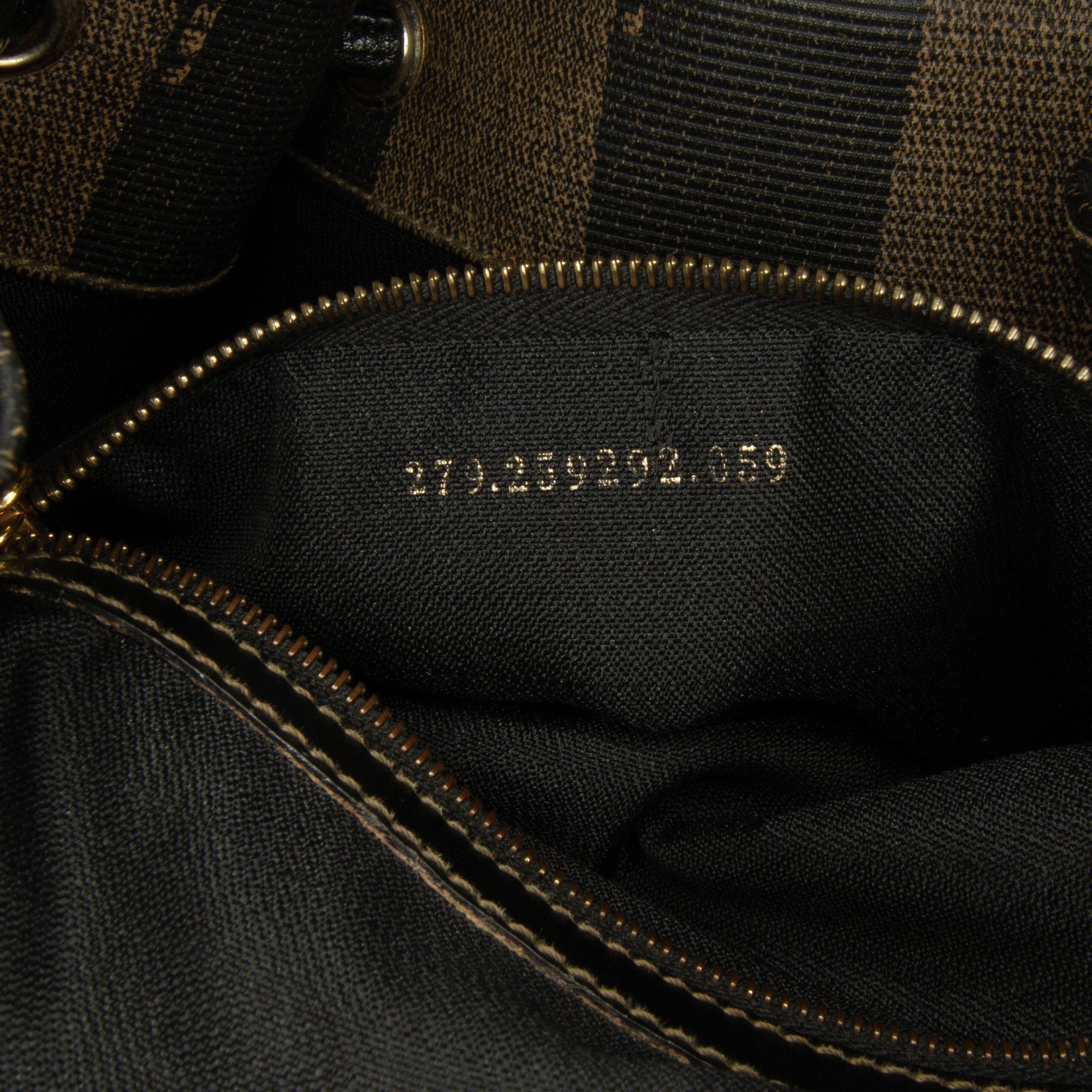 Fendi Pequin Drawstring Backpack (SHG-9jAAoT)