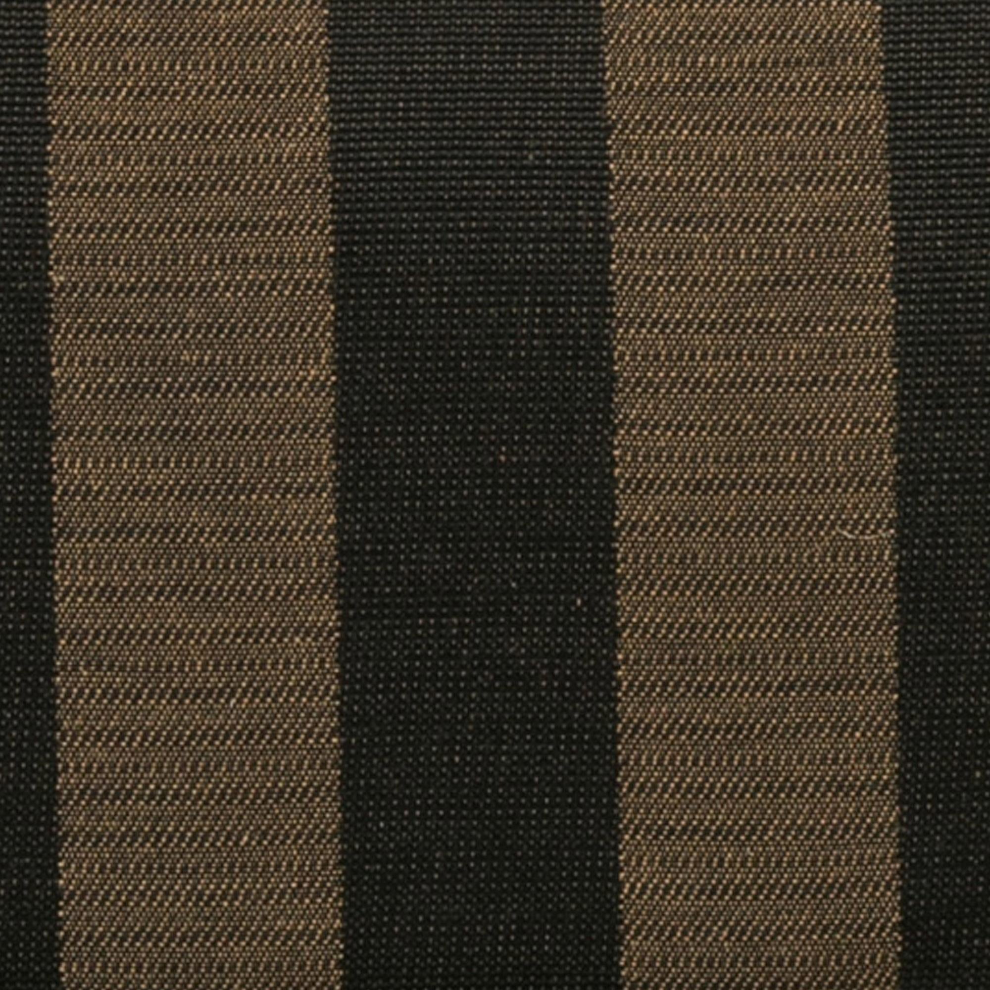 Fendi Pequin Gingham Canvas And Raffia Baguette Satchel (SHG-mQy3HF)