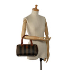Fendi Pequin Handbag (SHG-m85b5a)