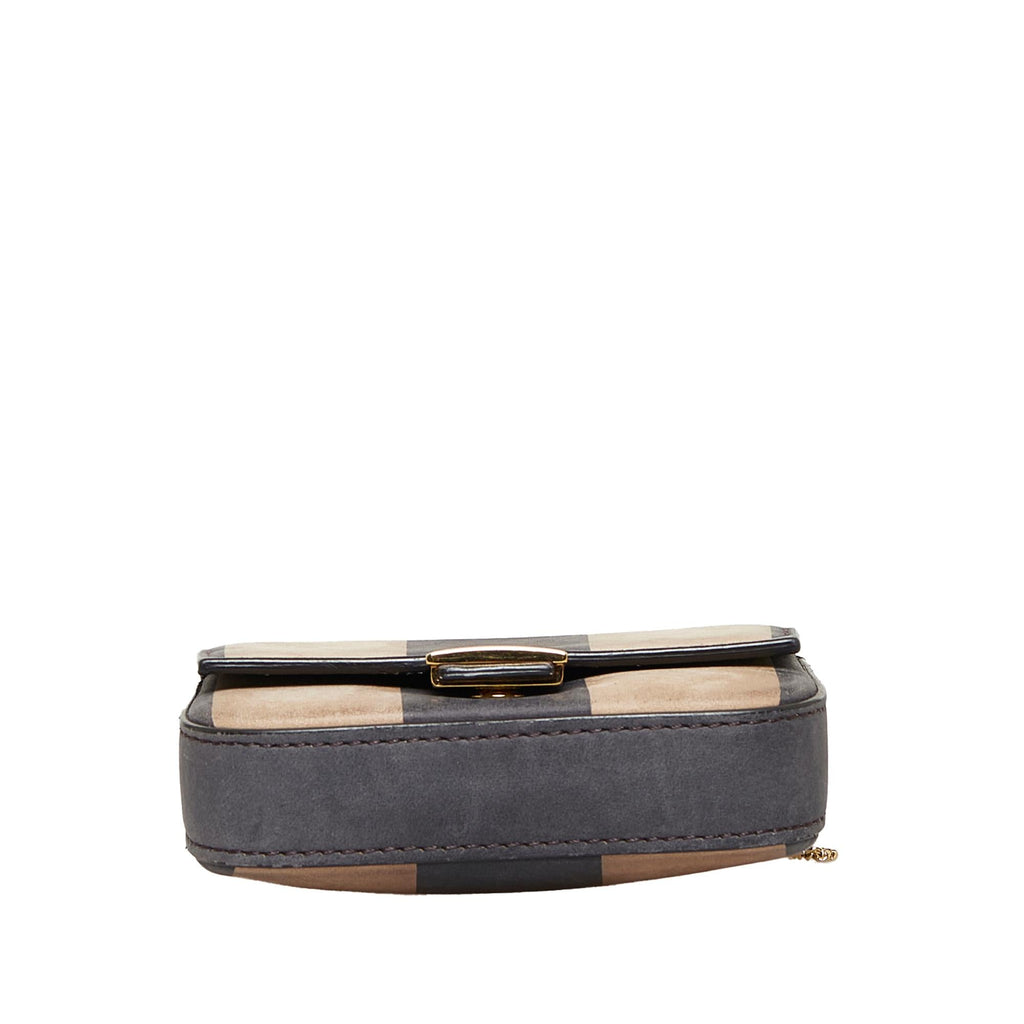 Fendi Pequin Nano Baguette (SHG-RtCldH)