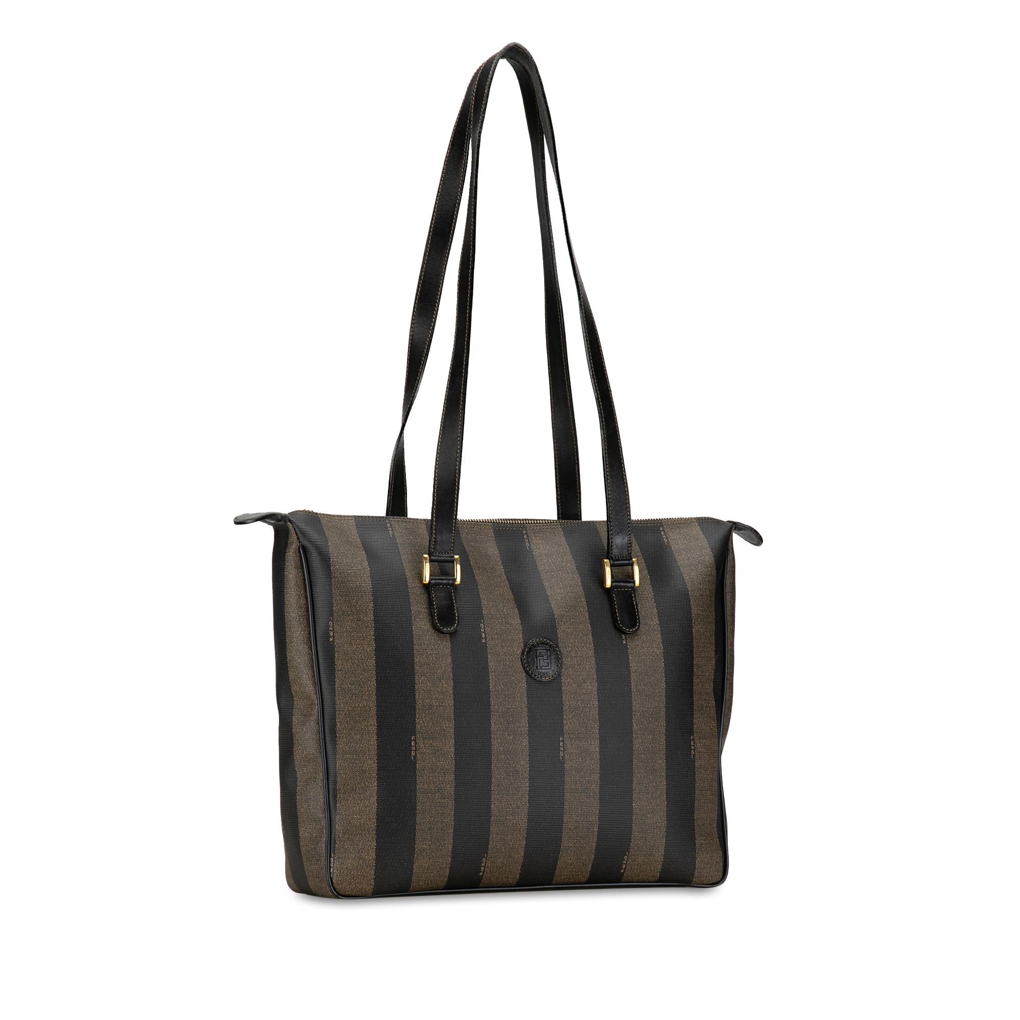 Fendi Pequin Tote (SHG-FYvGun)