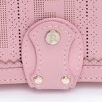 Fendi Perforated Leather Compact Wallet (SHF-ahsZFs)