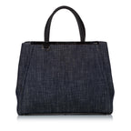 Fendi Petit 2Jours Denim Satchel (SHG-29466)