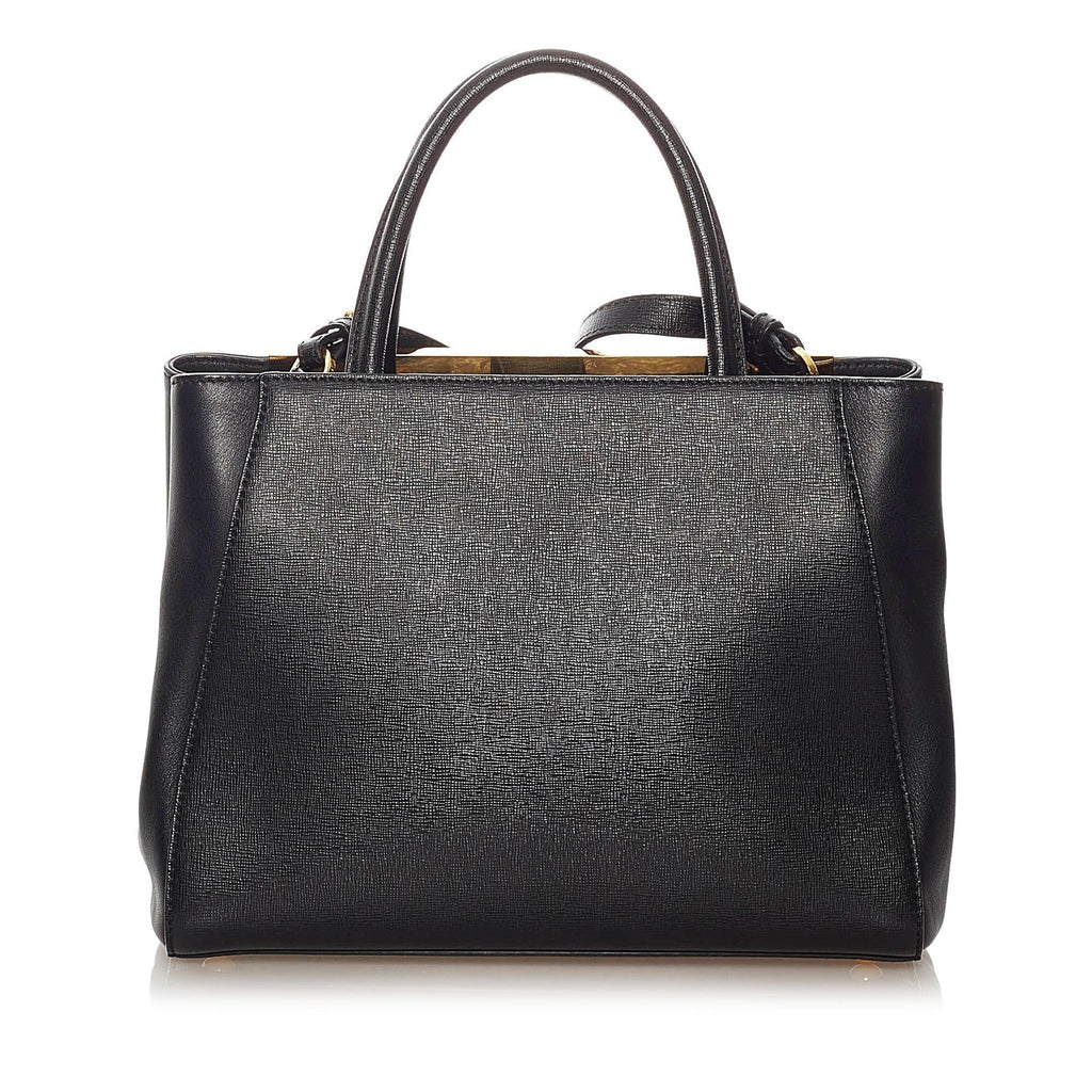 Fendi Petit 2Jours Leather Satchel (SHG-27993)