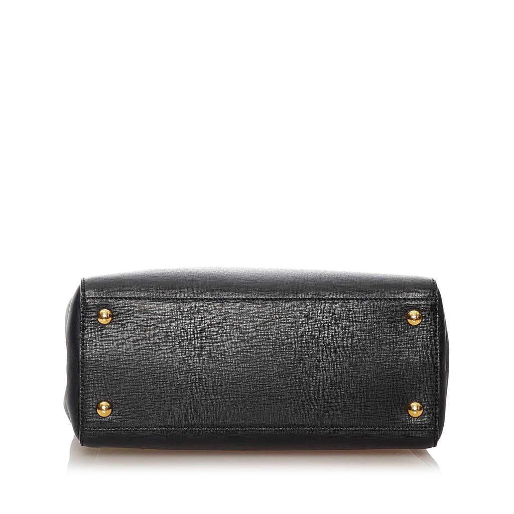 Fendi Petit 2Jours Leather Satchel (SHG-27993)