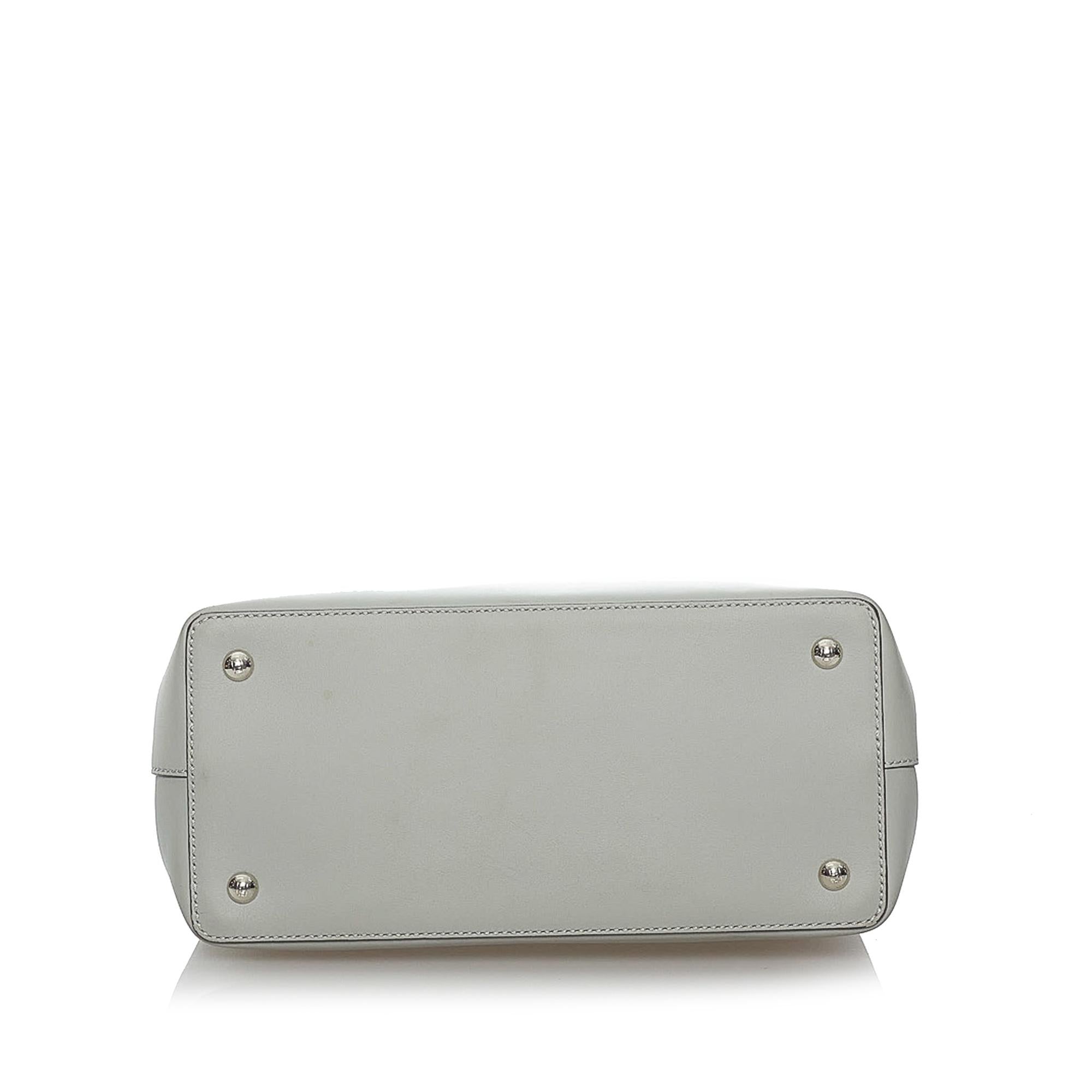 Fendi Petit 2Jours Leather Satchel (SHG-29381)