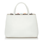 Fendi Petit 2Jours Leather Satchel (SHG-30661)