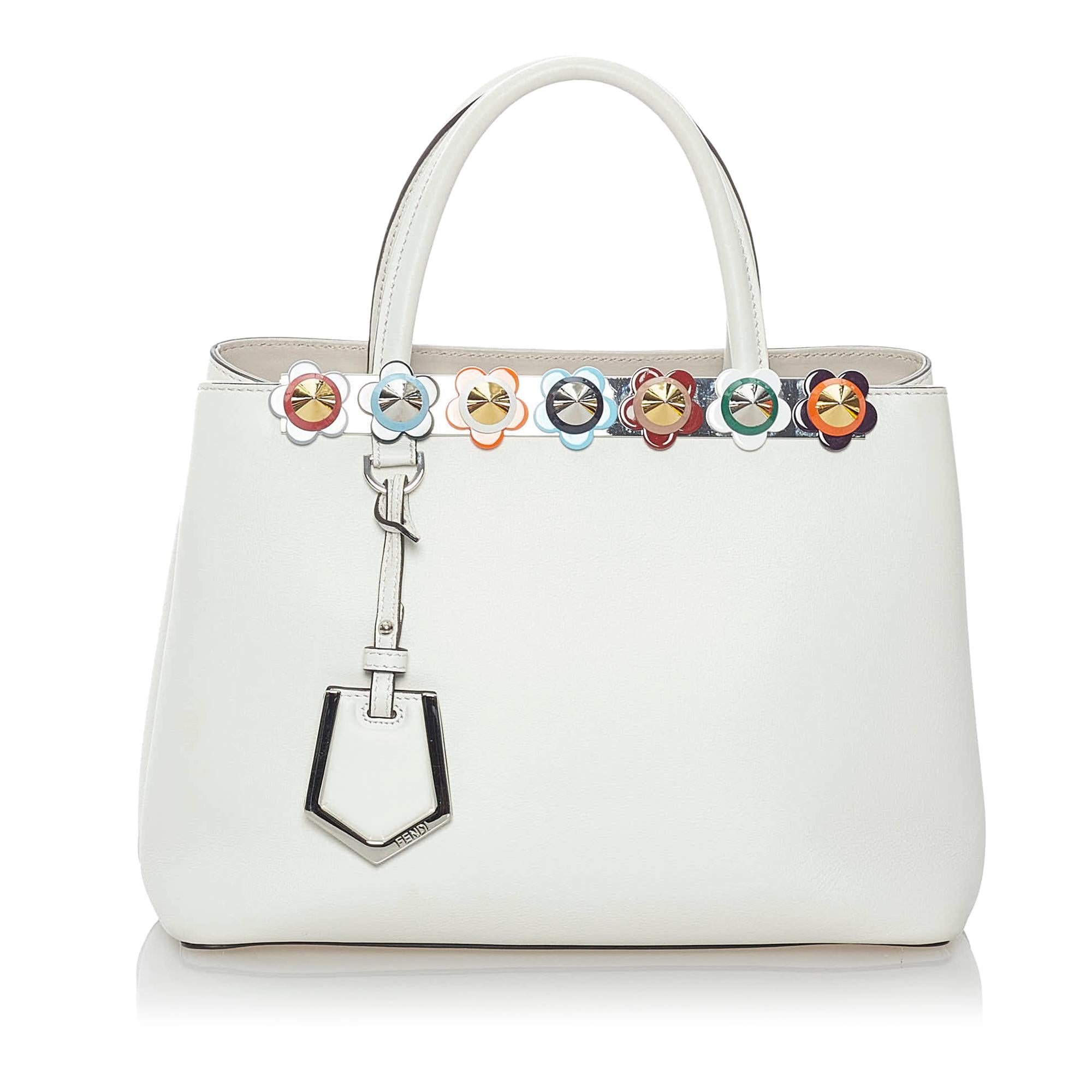Fendi Petit 2Jours Leather Satchel (SHG-30661)