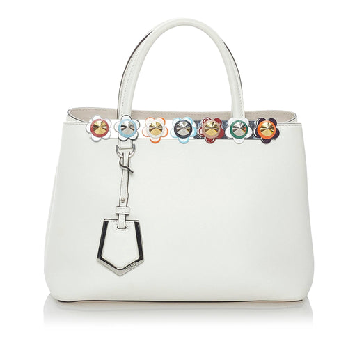 Fendi Petit 2Jours Leather Satchel (SHG-30661)