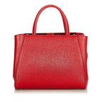 Fendi Petit 2Jours Leather Satchel (SHG-33408)