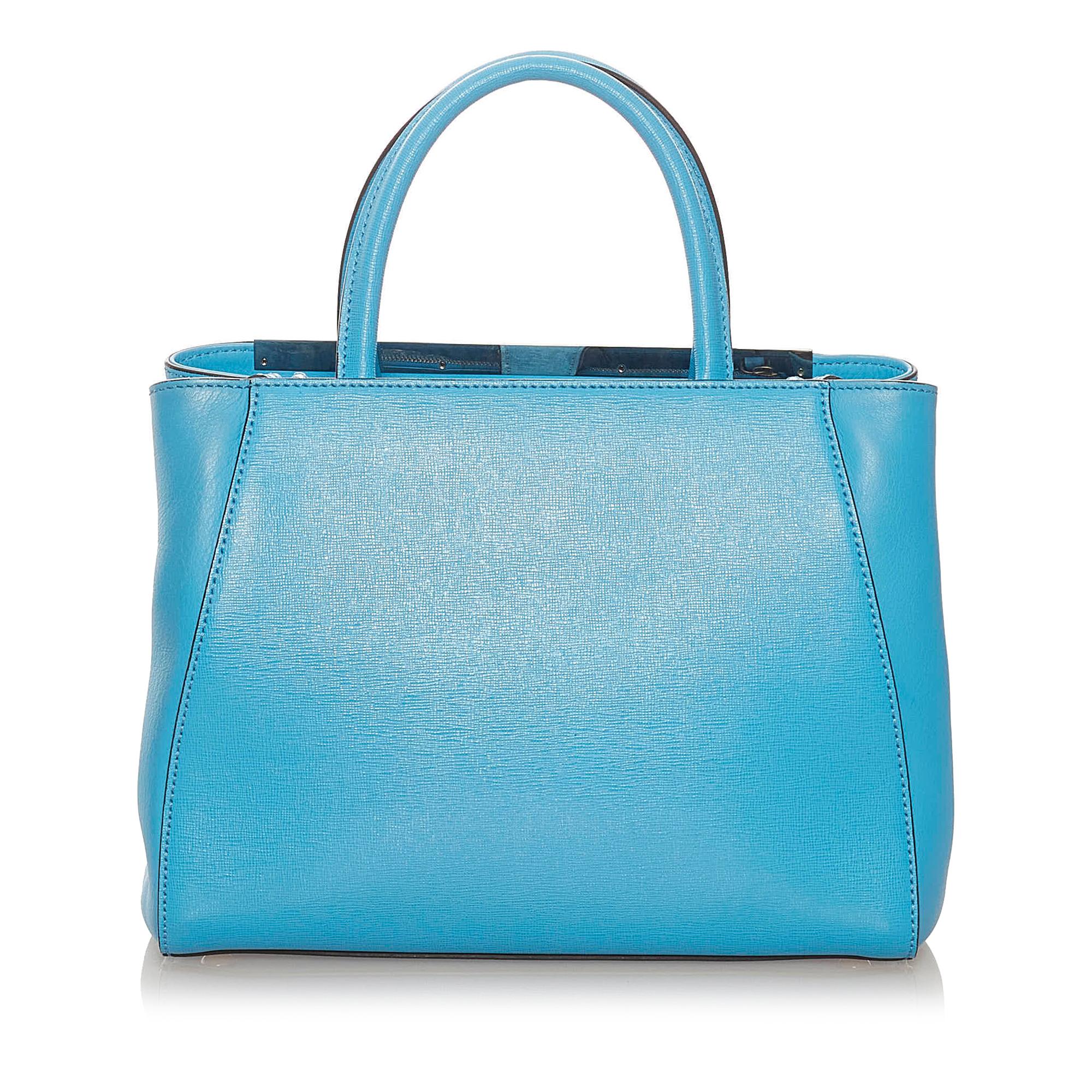 Fendi Petit 2Jours Leather Satchel (SHG-37728)