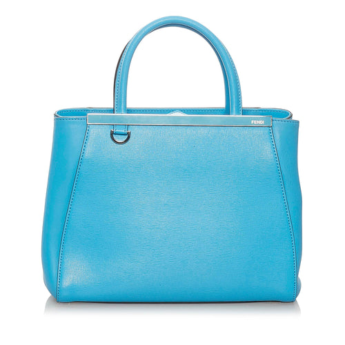 Fendi Petit 2Jours Leather Satchel (SHG-37728)