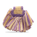 Fendi Raffia Intreccio Pico Baguette (SHG-DjF5h6)