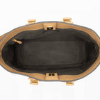 Fendi Calfskin Romano Selleria FF Handle Medium Tote (SHF-23375)