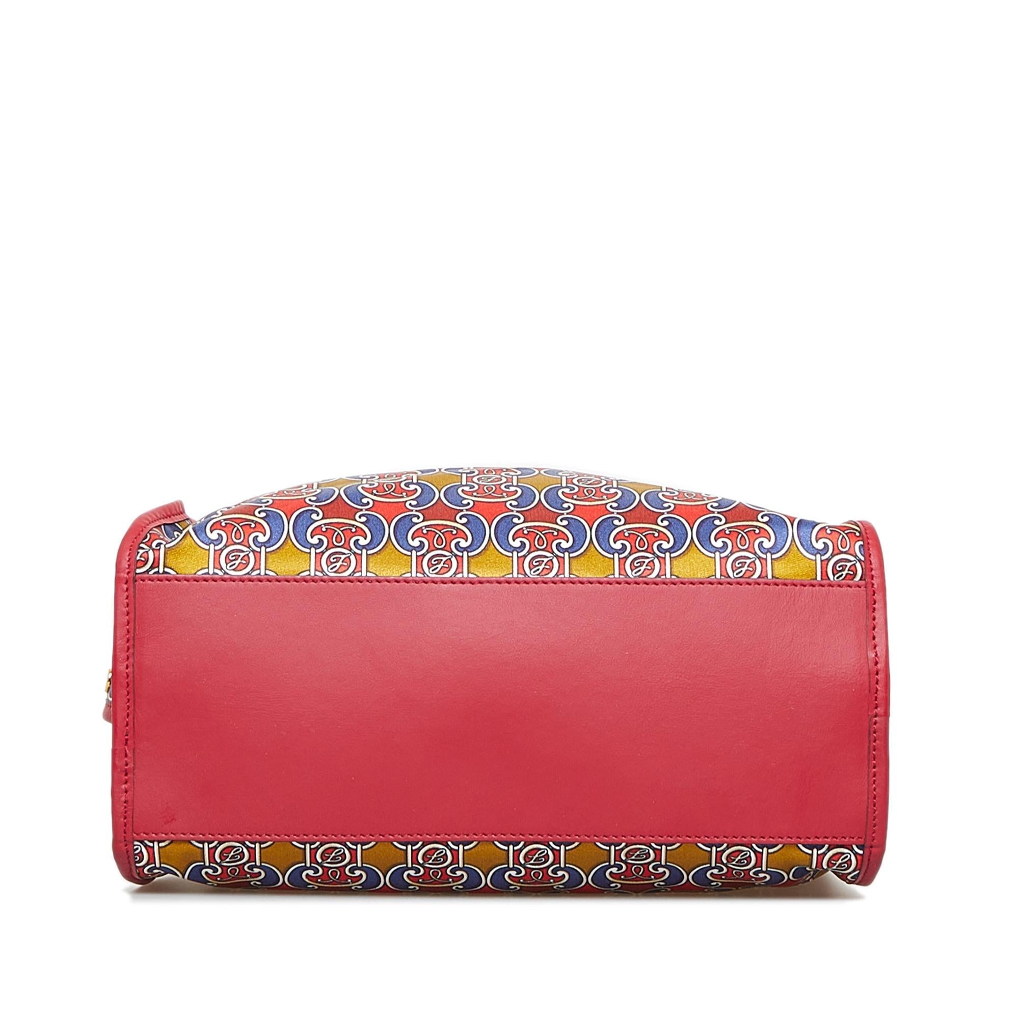 Fendi Royale Print Stamp Patch Runaway Handbag (SHG-oVEycY)