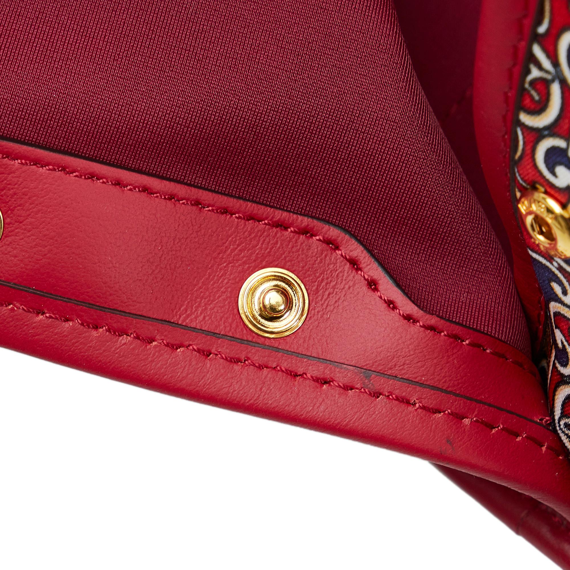 Fendi Royale Print Stamp Patch Runaway Handbag (SHG-oVEycY)