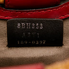 Fendi Runaway Tartan Plaid Satchel (SHG-33225)