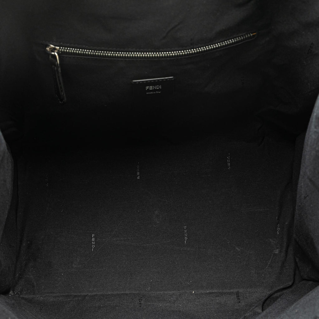 Fendi Sarah Coleman Leather Vertigo Shopper Tote