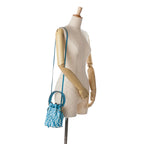 Fendi Sarah Coleman Mini Coated Canvas FF Vertigo Mon Tresor Bucket (SHG-Z5Yuz0)